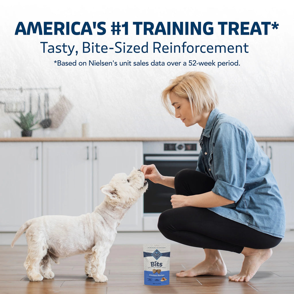Bits Soft Dog Treats for Training, Enhanced with DHA, 11-Oz. Bag