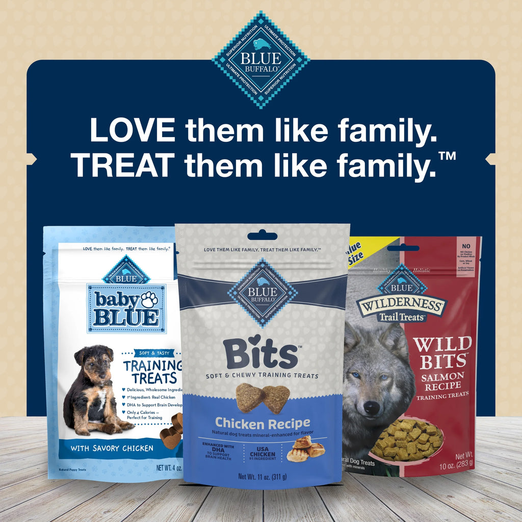 Bits Soft Dog Treats for Training, Enhanced with DHA, 11-Oz. Bag