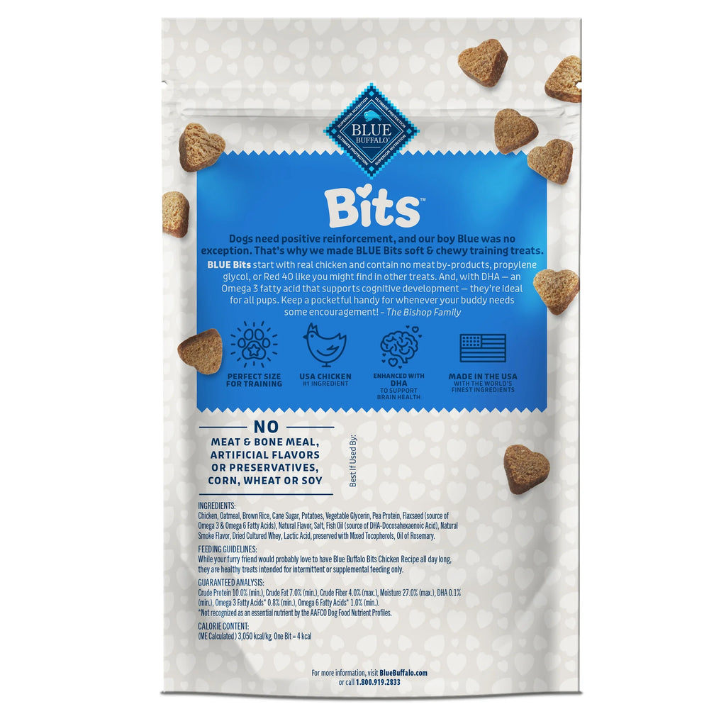 Bits Soft Dog Treats for Training, Enhanced with DHA, 11-Oz. Bag