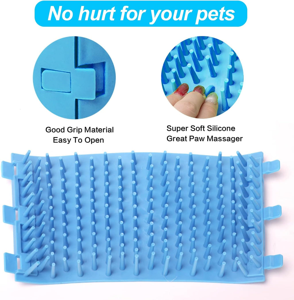 Dog Paw Cleaner Dog Brush Dog Grooming Portable Dog Paw Foot Washing Cup for Cats and Dogs